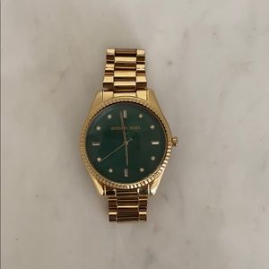 Michael Kors Oversized Gold Watch